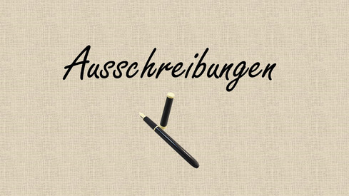 Ausschreibungen