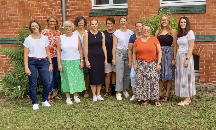 Teamfoto der Abteilung Frühförderung