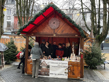Unser Häuschen auf dem Knuspermarkt